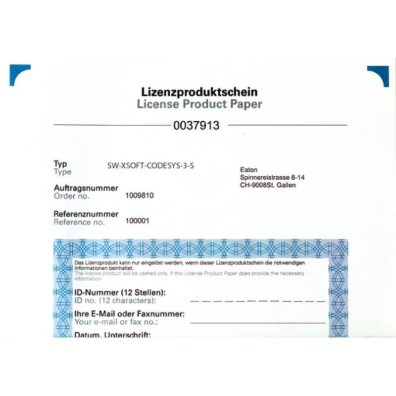 Eaton SPS-Programmiersoftware SW-XSOFT-CODESYS-3--1