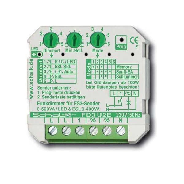 Schalk Funk-Universal-Dimmer FD3 U2E-0
