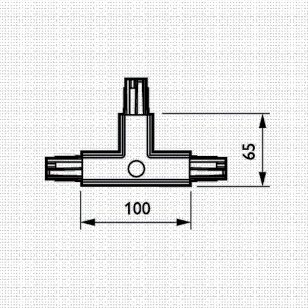 Philips Lighting T-Verbinder ZCS750 5C6 TCPLE WH-1