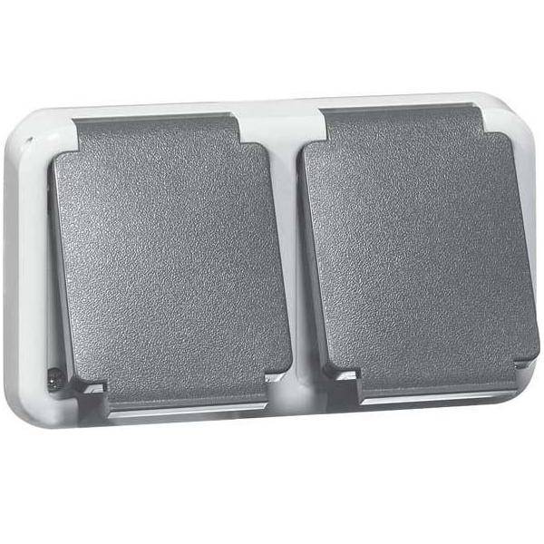 Peha Steckdose SCHUKO 2fach D 6632 WAB O.D.
