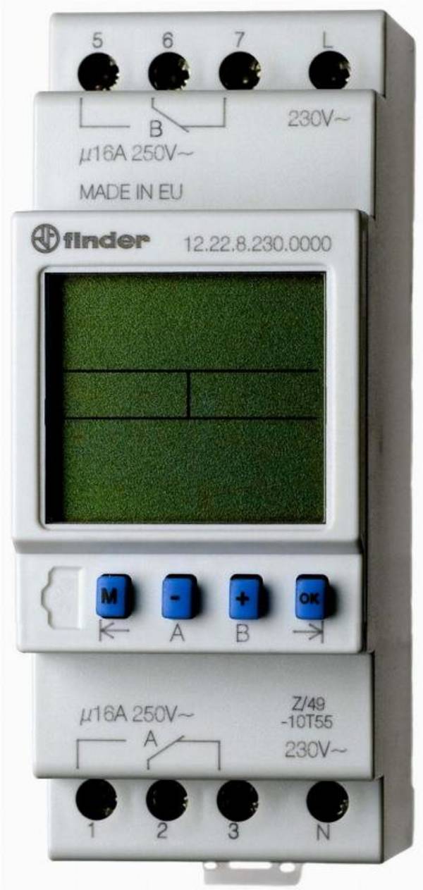 Finder Wochenprog.-Schaltuhr 12.22.0.024.0000