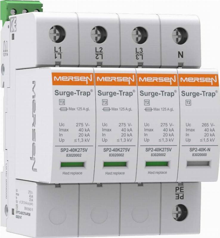 Mersen Überspannungsableiter STPT2-40K275V-4PGM-0
