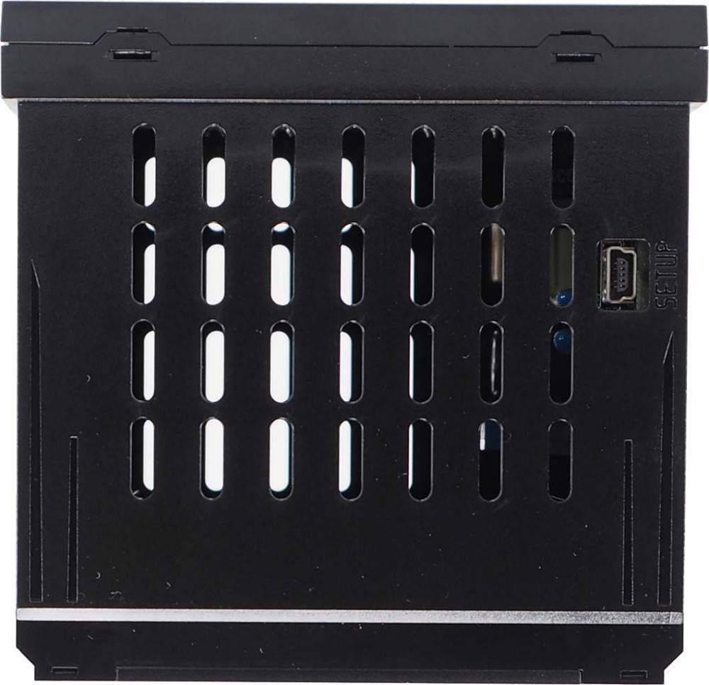 Jumo 601602 Temperaturregler L, J, T, K, E, N, S, R, Pt100, Pt1000, KTY Relais 3 A, RS 485 (L x B x H) 80 x 96 x 96 mm-3