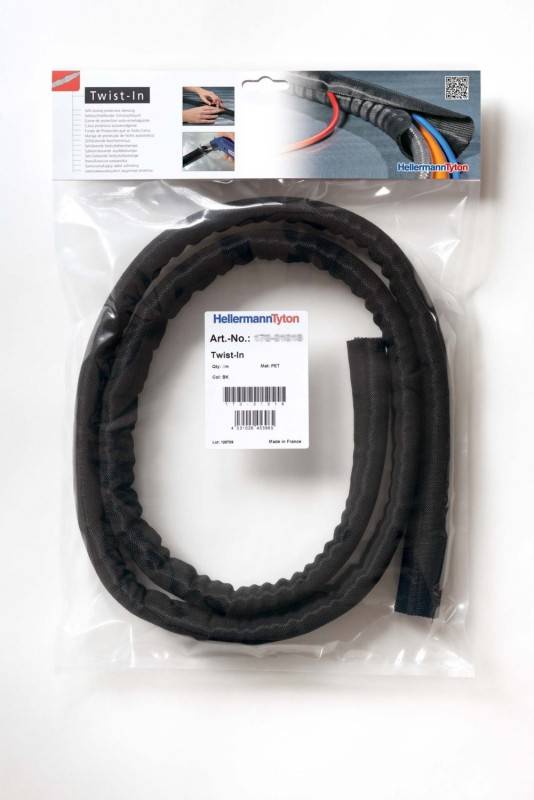 30 Mtr. HellermannTyton Geflechtschlauch Twist-In-1