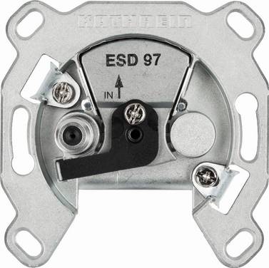 10 Stk. Kathrein BK-Steckdose 1fach ESD 97