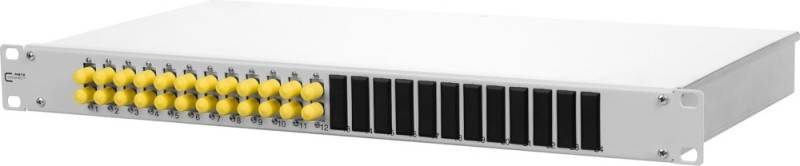 Metz Connect Spleissbox bestückt OpDATfix 12xSTD