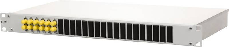 Metz Connect Spleissbox bestückt OpDATfix 6xSTD-0