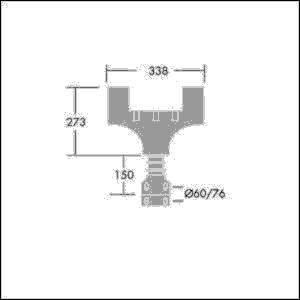 Thorn Mastaufsatzadapter Olsys LED2 #96262304-1