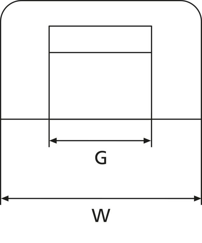 100 Stk. HellermannTyton Befestigungssockel CTM3--3