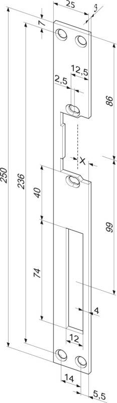 Assa Abloy effeff Türöffner 118WDE 118WE--18B35-1