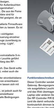Thorn RF-Leuchten-Controller RF-Controller PIR E-1