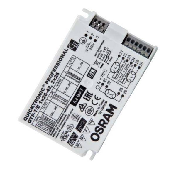 Osram Vorschaltgerät 2x26W QTP-T/E 1X2642,2X26 elektr f.TC-DEL