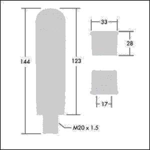 Thorn Passiver Infrarotsensor SENSA DDP BATTEN-1