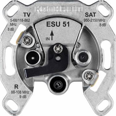 1St. Kathrein ESU51 Einkabeldose 8dB programmierbar