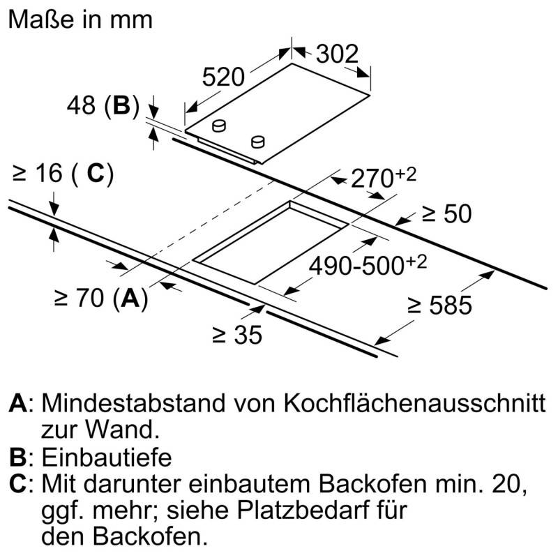 Siemens MDA EB-Autark-Kochfeld ET375CFA1E-1