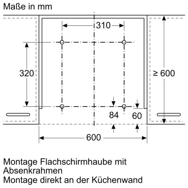 Bosch MDA Absenkrahmen DSZ4660-2