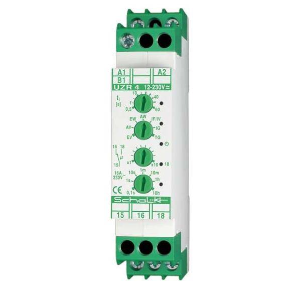 Schalk Multifunktions-Zeitrelais UZR 4 (12-230V