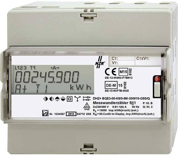 NZR Wechsel-/Drehstromzähler DHZ+4852TMID57320248