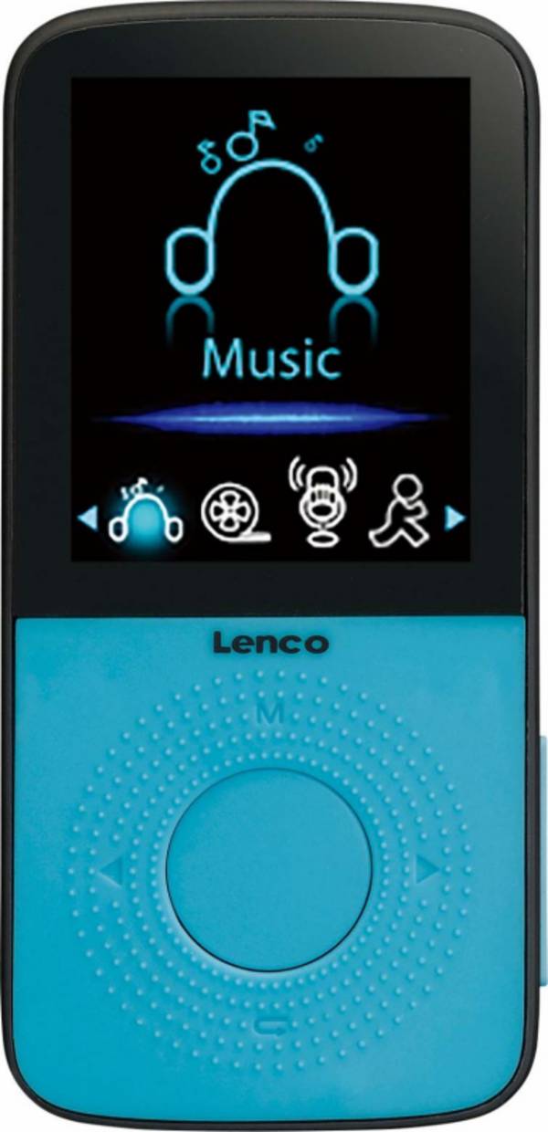 LENCO MP4-Player m.Schrittzähler Podo-153 blue