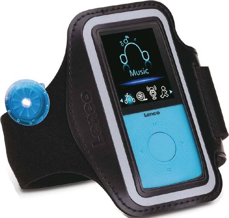 LENCO MP4-Player m.Schrittzähler Podo-153 blue-1