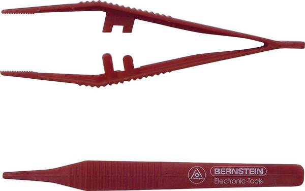 BERNSTEIN Tools for Electronics 05-0030  Präzisionspinzette   Trapez 125 mm