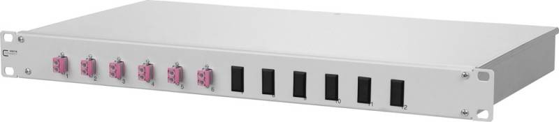 METZ CONNECT 1502577506-F OpDAT fix Patchfeld 6xLC-D Pigtails OM4 eingel. u - Zu-0