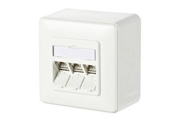 10 Stk. Metz Connect AP-Dose C6Amodul