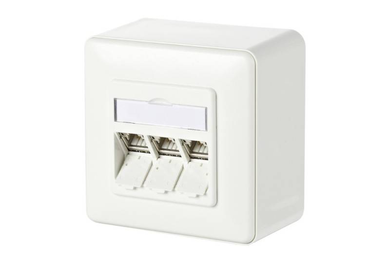 10 Stk. Metz Connect AP-Dose C6Amodul-0
