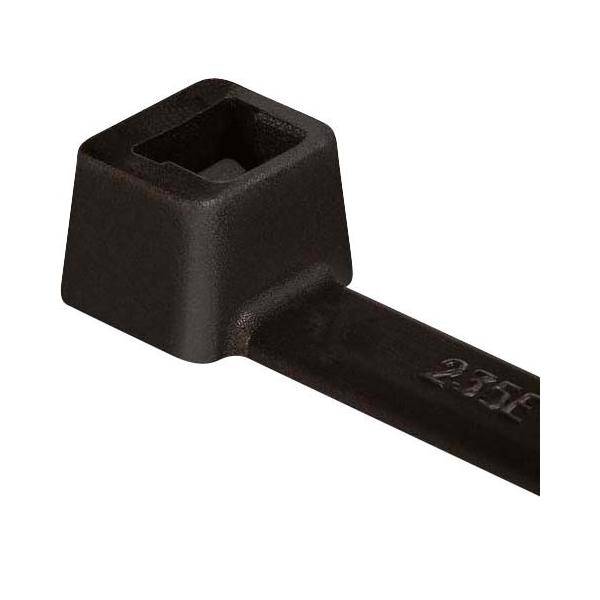 100 Stk. HellermannTyton Kabelbinder T50R PA11 BK