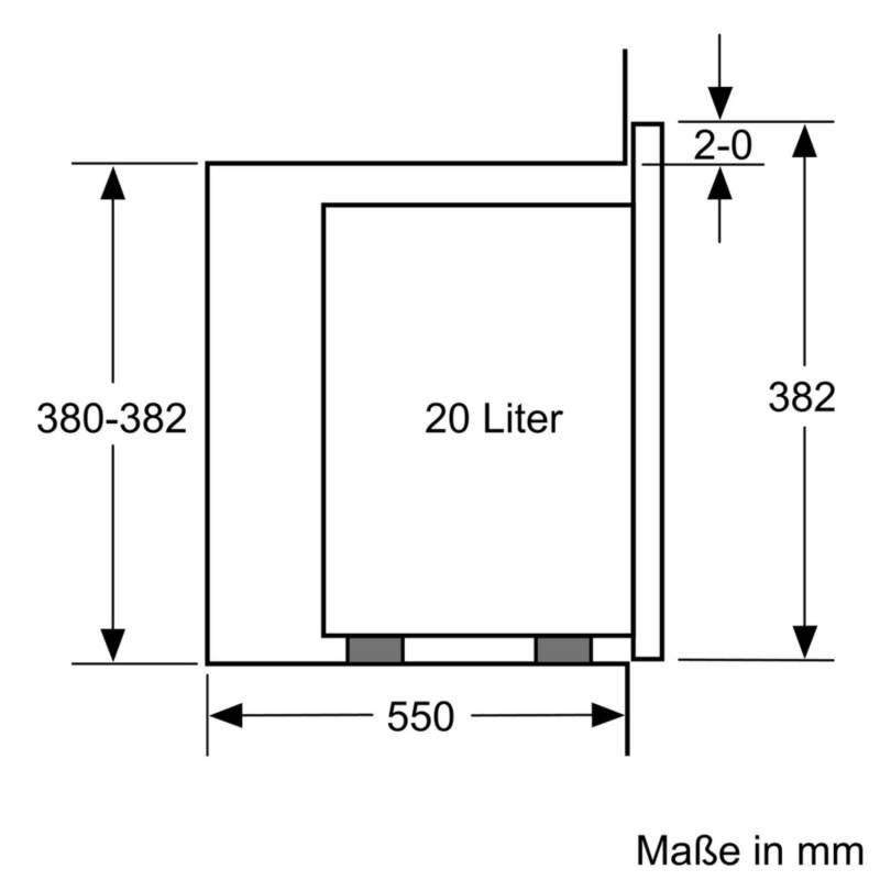 Bosch MDA EB-Mikrowelle BFL524MB0-4