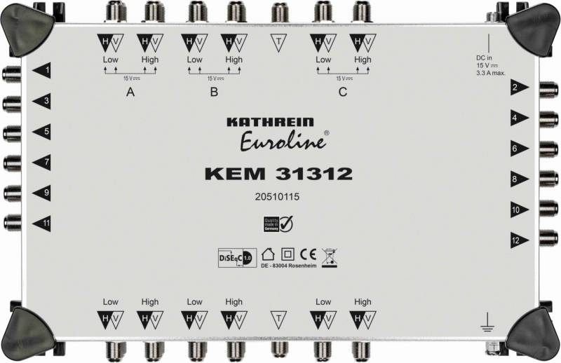 Kathrein Multischalter KEM 31312-0