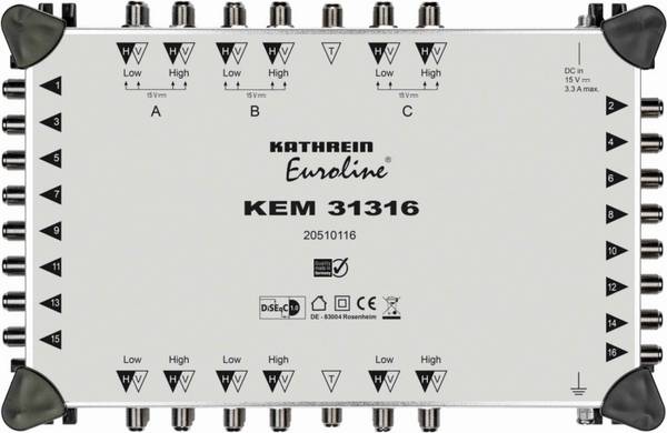 Kathrein Multischalter KEM 31316