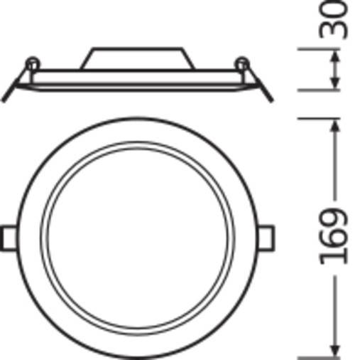 Ledvance LED Downlight DLSLIMDN15512W/6500K-2