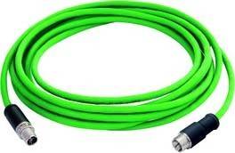 Telegärtner STX M12x1-M12x1 VL X-kod. 100017383-0