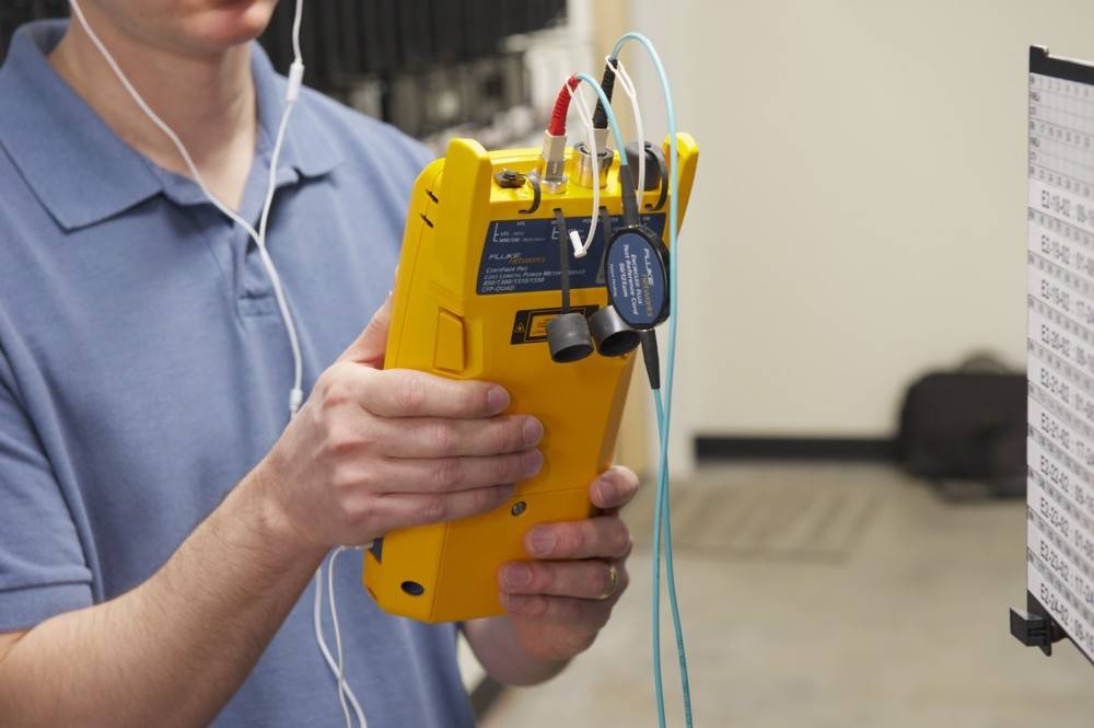 Fluke Networks CertiFiber Pro Quad CFP2-100-Q INT-2