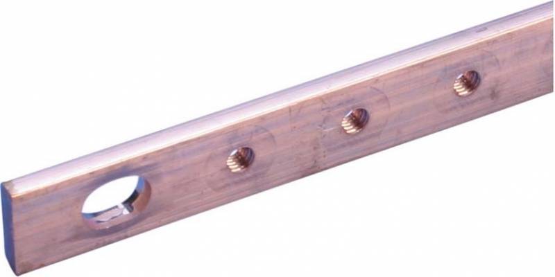 4 Stk. Erico Kupferschiene TCB32X5-1M-0