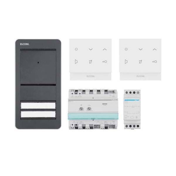 Elcom HOME AudioSet 2 Teilnehmer AP 2D REP102Y