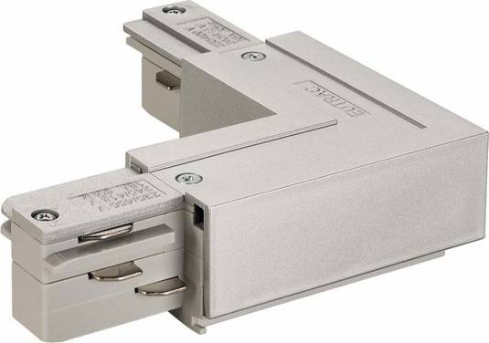 Eutrac 145674 Hochvolt-Schienensystem-Komponente  Eckverbinder  Overlangsverbinding Silber