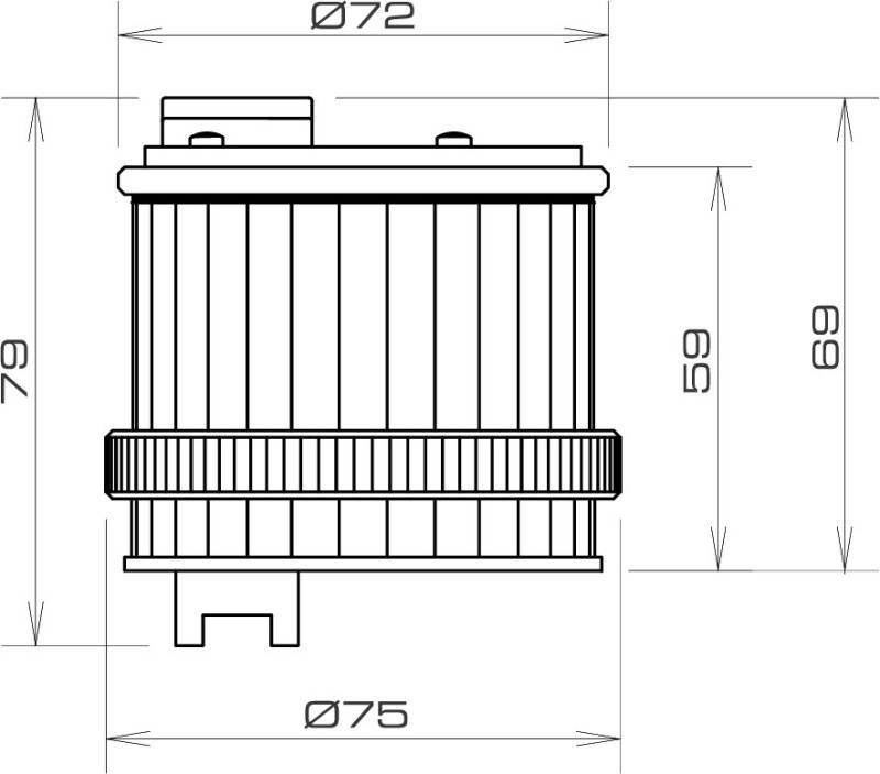 Grothe Warnlicht ge TWL 8717-1