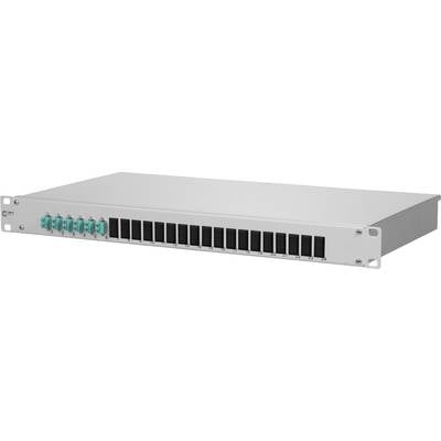 Metz Connect Spleissbox bestückt OpDATfix 6LC-D OM3
