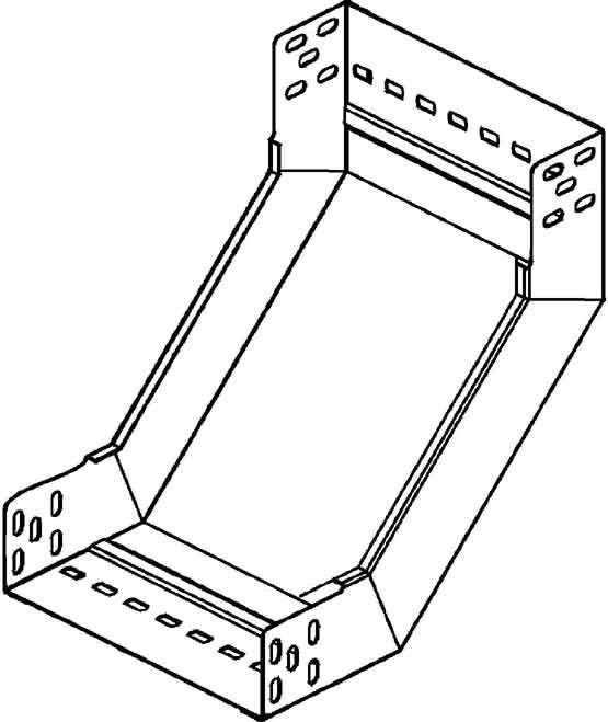 Niedax Rinnensteigbogen RSD 85.400-0