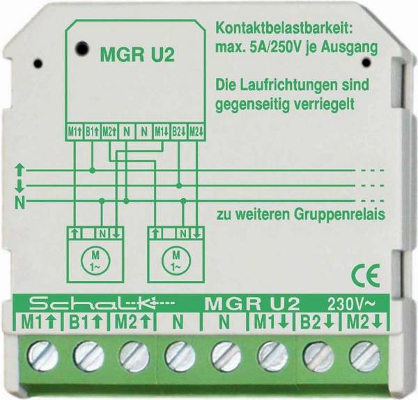 Schalk Motor-Gruppen-Relais MGR U2