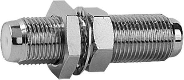5 Stk. Telegärtner F-Einbaukupplung, 75 Ohm 1000-1