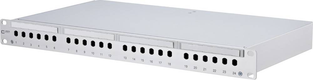 Metz Connect LWL-Box leer alu. OpDAT PF für 24ST-0