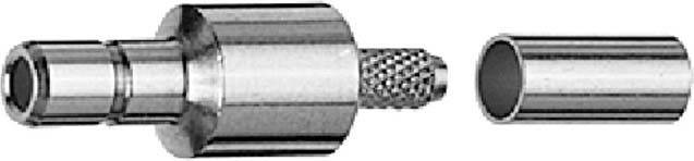 5 Stk. Telegärtner SMB-Kabelstecker cr/cr AU 100-1