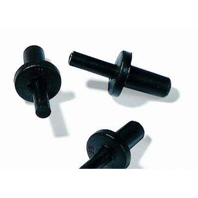 1000 Stk. HellermannTyton Spreizniet TY8P1-N66-BK-0