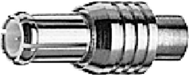 5 Stk. Telegärtner MCX-Kabelstecker löt 1000249-1