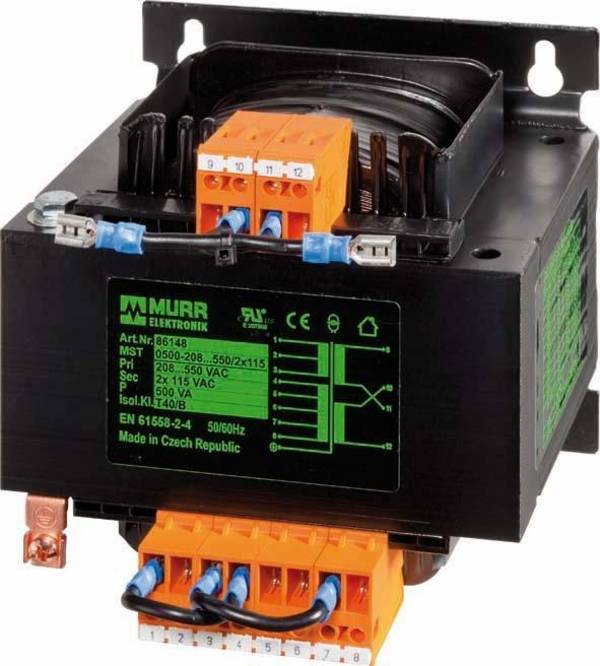 Steuer- und Trenntransformator Murrelektronik MST Multispannungsbereich - 86148