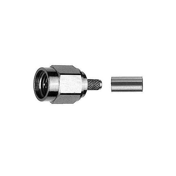 1000 Stk. Telegärtner SMA-Kabelstecker cr 50Ohm