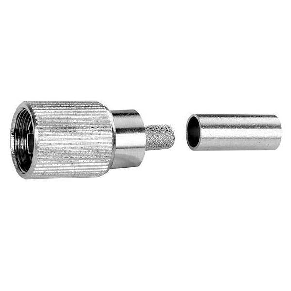 Telegärtner 100024369 100024369 1.6, 5.6-Koaxial-Steckverbinder Stecker, gerade 50 Ω 1 St. Piece-0